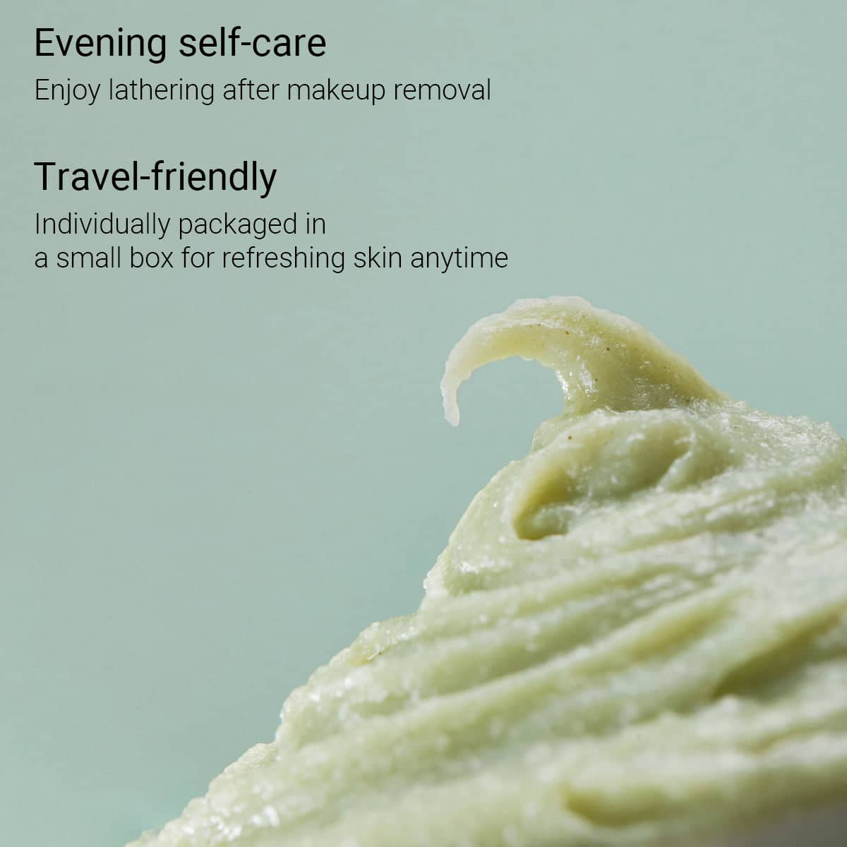 private label rice cake facial cleanser